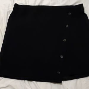 Black mini skirt from Torrid